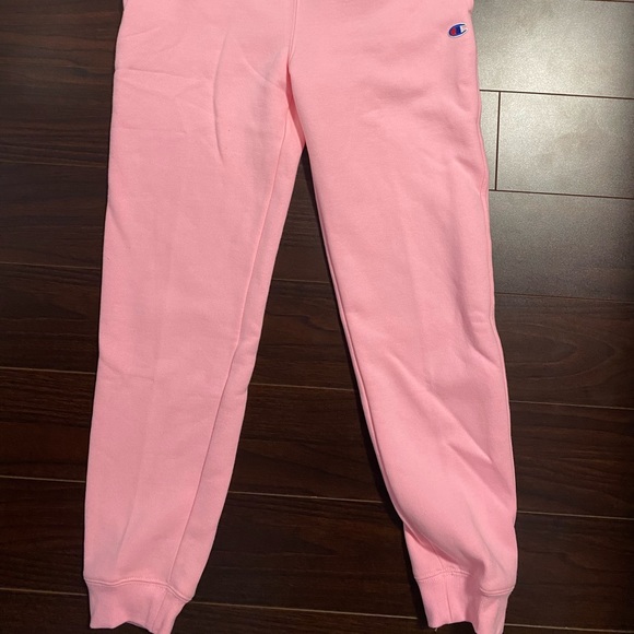 Champion Pants - PINK CHAMPION PREMIUM FLEECE SWEATS